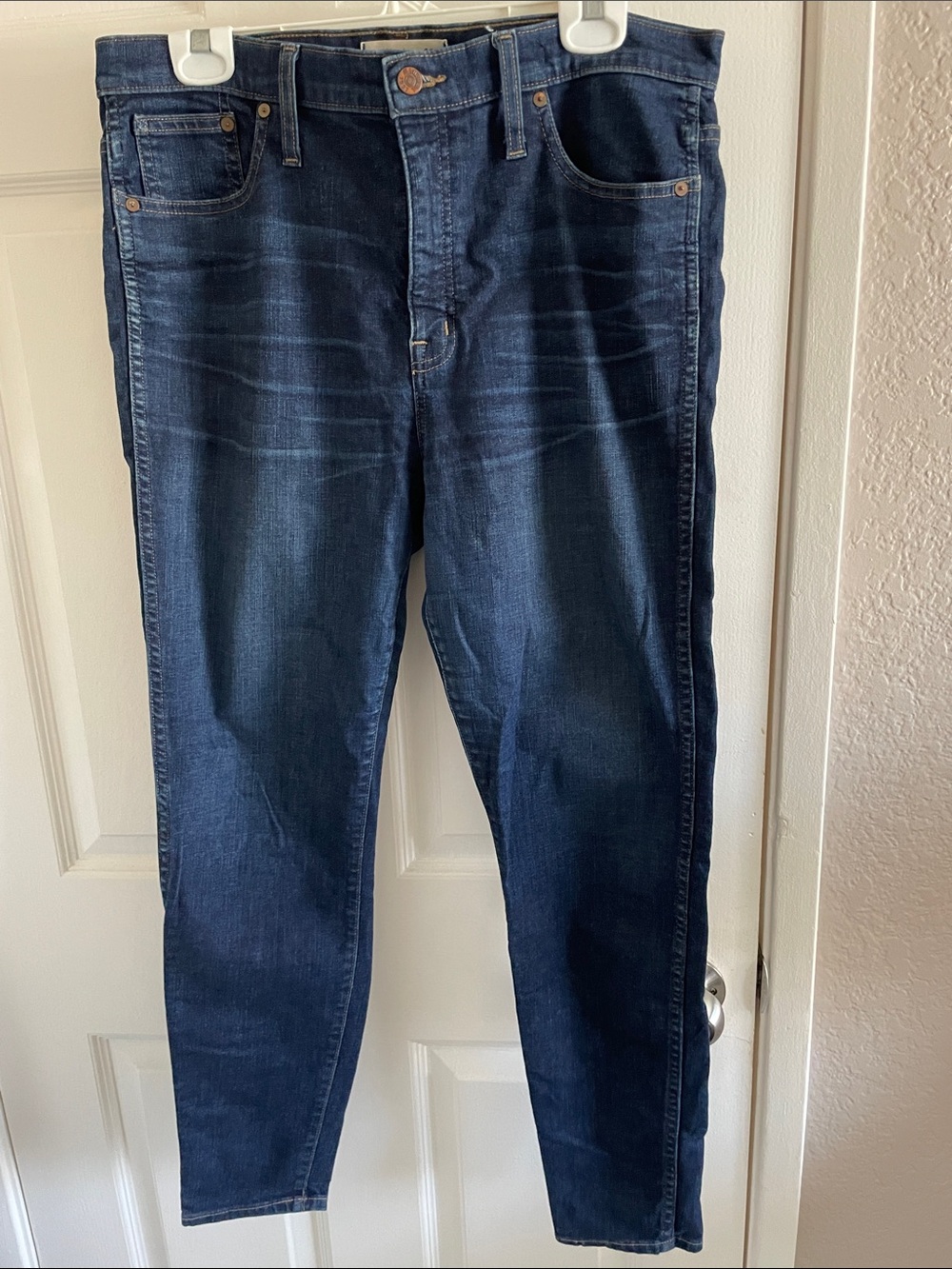 Madewell Women’s Dark Indigo High Rise Skinny Skinny 32